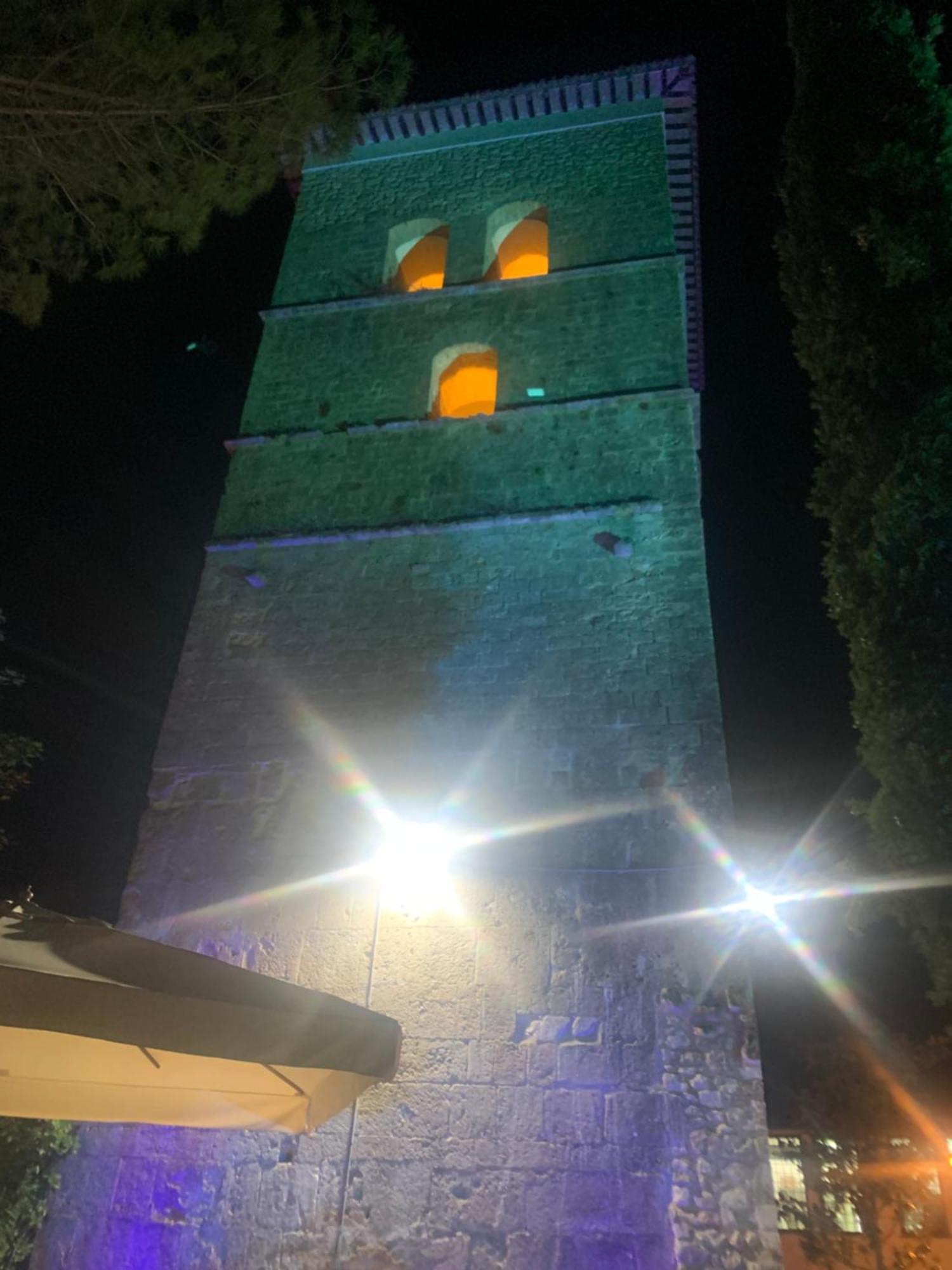 Отель Abbazia Ss. Quirico E Giulitta Micigliano Экстерьер фото